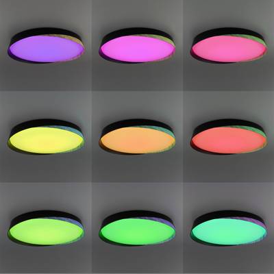 Citilux BONNY CL754451G LED RGB Светильник с пультом Чёрный + Клён