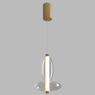 Светильник подвесной Crystal Lux QUASAR SP7W LED TRANSPARENT 3791/207