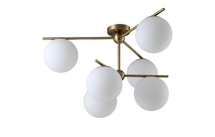 Люстра Crystal Lux FELIZ SP-PL6 BRONZE/WHITE 0611/306
