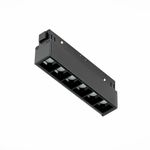 ST361.446.06 Магнитный трековый светильник Черный LED 1*6W 4000K 532Lm Ra&gt;80 36° IP20 L115xW22xH44 48V