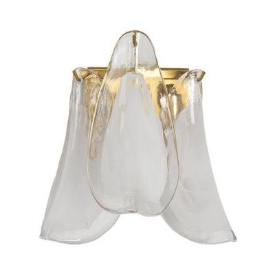 8385/1W NEOCLASSI LN золото/белый, металл/стекло Бра E14 40W 220V PLUME