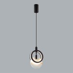 5422/17L HIGHTECH ODL_EX25 083 черный/металл/алебастр Подвес LED 17W 3000K 986Лм MERCURY