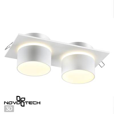 370720 SPOT NT21 319 белый Светильник встраиваемый IP20 GU10 9W 235V LIRIO