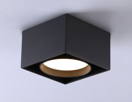 Светильник накладной TN70866 BK черный GX53 max 12W 95*95*62