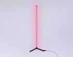 Светильник светодиодный напольный RGB с пультом FL8022 BK черный LED 15W RGB D32*1250 (ПДУ РАДИО 2.4G)