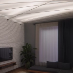 200CORDA10 Тросовая система CORDA 10м и блок питания на 200W (max мощность ленты 18.6W/метр) (418010+418990+424200)