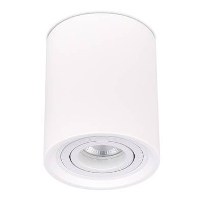 ST156.502.01 Светильник потолочный Белый GU10 1*50W IP20 D100xH120 180-240V Без ламп