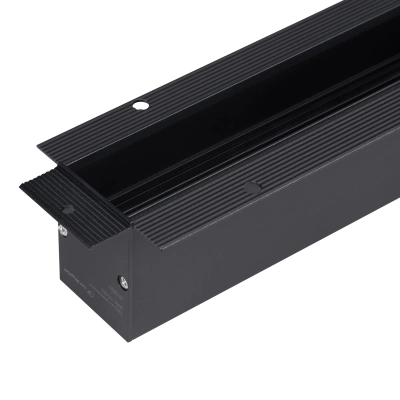 Трек встраиваемый MAG-TRACK-4560-F-3040 (BK, 5LN) (Arlight, IP20 Металл, 5 лет)