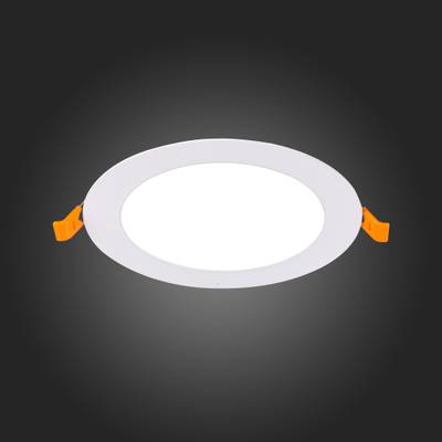 ST209.538.09 Св-к встр. Белый LED 1*9W 3000K 585Lm Ra80 110° IP20 D145xH8 90-265V