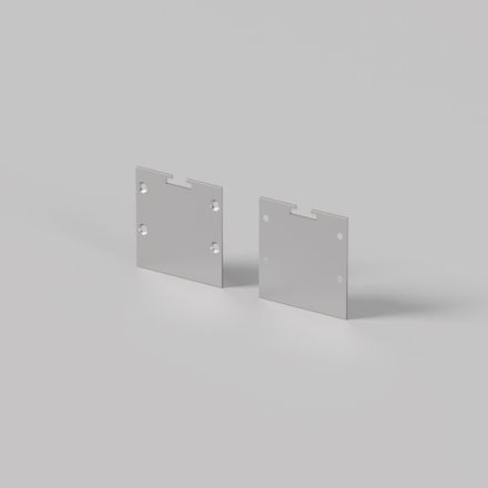 Комплект заглушек (для профиля 72×36) 2 шт., ALM-7236T-S-EC 642083. TM Maytoni