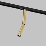 Трековый светильник Фокус Двойной / Focus Dual Unity 3000K 6Вт 36°, TR142-1-6W3K-BS. TM Maytoni