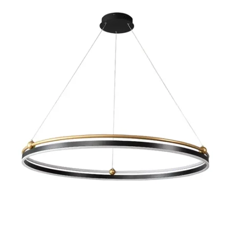 Люстра Crystal Lux FERNANDO SP88W LED BLACK/GOLD 0621/301N