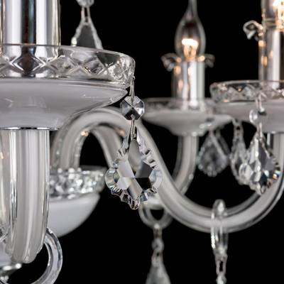 Citilux Марена CL352160 Люстра стеклянная Белая