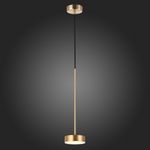 SL6000.303.01 Светильник подвесной ST-Luce Латунь/Латунь LED 1*7W 3000K