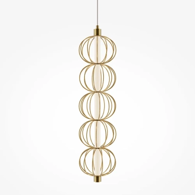 Подвесной светильник Золотая клетка / Golden Cage 3000К 17Вт, MOD216PL-L10G3K. TM Maytoni