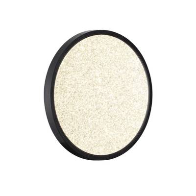 7662/24L MITRA LED SN 56 Светильник пластик/белый/черный LED 24Вт 3000/4000K D300 IP40 OMEGA BLACK