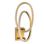 SL6505.211.25 Бра ST-Luce Золотистый/Золотистый LED 1*25W 4000K