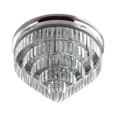 8266/8C CLASSI LN26 хром/хрусталь металл/прозрачный Люстра потолочная Е14 8*40W 220V ZAHA