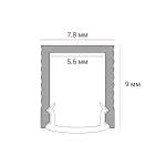 Профиль для ленты Arte Lamp SURFACE A070905S