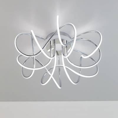 Citilux Джемини Смарт CL229A161E RGB Умная люстра Хром