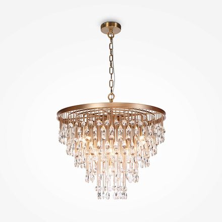 Подвесной светильник Linn E14x9, MOD091PL-09G. TM Maytoni