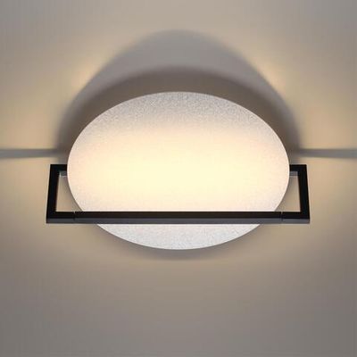 7015/15WL HIGHTECH ODL25 255 белый ice crack/металл/акрил Настенно-потолочный светильник IP20 LED поворотный 360° 1*15W LUNAR