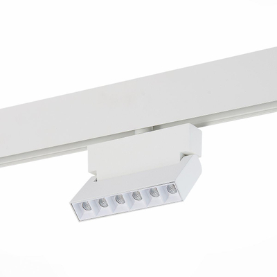 ST362.546.06 Магнитный трековый светильник белый LED 1*6W 4000K 532Lm Ra>80 36° IP20 L120xW22xH134 48V