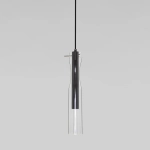 Подвесной светильник LED со стеклянным плафоном 50254/1 LED черный, LED