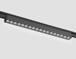 Светильник светодиодный трековый для шинопровода Magnetic Ultra Slim GV1416 BK черный IP20 18W 4200K 48V 24° 338*26*24