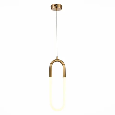 SL1579.303.01 Подвес ST-Luce Латунь/Латунь, Белый LED 1*14W 3000K
