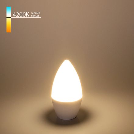 Светодиодная лампа Elektrostandard "Свеча" C37 6W 4200K E14 BLE1422