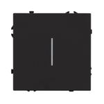 Механизм выключателя одноклавишный проходной LED SWT-NOBE-MKP1-SFPL-L-BK (230V, 10A) (Arlight, -)