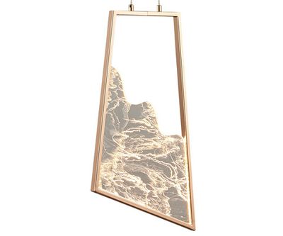 08023-1A,33 Подвес Селия золото w40*21,8 h150 Led 5W (3000K)