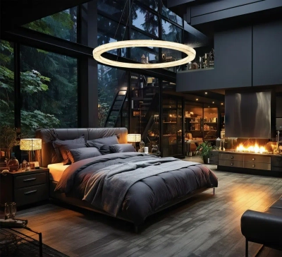 Подвесная люстра Modum FL1030-8P, LED
