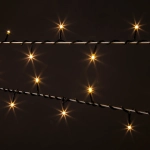 Новогодняя гирлянда нить теплый белый 5м IP20 400-001 теплый белый, LED