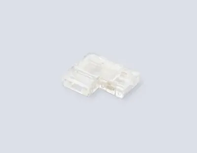 Соединитель угловой COB 12/24V для лент 10mm GS6861 (2 конт.) (10шт. в комплекте)