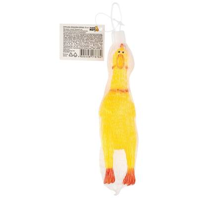 Игрушка-пищалка Курица, 15 см
