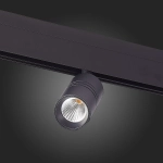 ST365.436.07 Магнитный трековый светильник Черный LED 1*7W 3000K 595Lm Ra>80 36° IP20 L-xW44xH90 48V