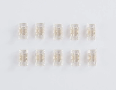 Соединитель прямой COB CCT 12/24V для лент 8mm GS6366 (3 конт.) (10шт. в комплекте)