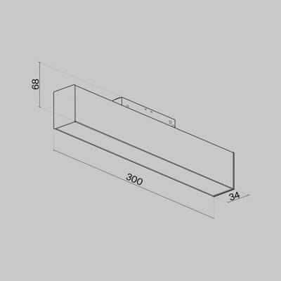 Трековый светильник Basis S35 4000K 12Вт 120°, TR012-2-12W4K-W. TM Maytoni