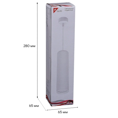 16002-0.9-001LD 200mm GU10 WT светильник точечный Reluce Technical, GU10х1