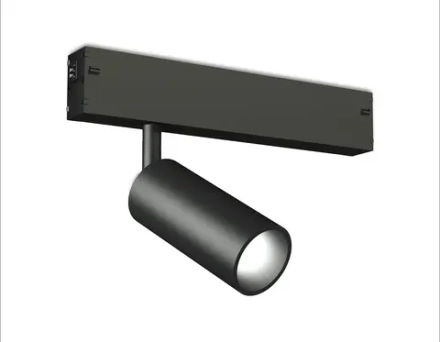 Светильник светодиодный трековый для шинопровода Magnetic 220V GL1610 BK черный IP20 7W 4200K 220V 36° D35*80 (Без ПДУ)