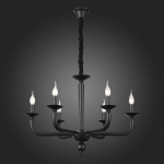 SL1114.403.06 Люстра подвесная ST-Luce Черный E14 6*40W