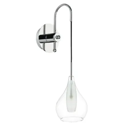 803531 Бра PENTOLA 1х25W G9 ХРОМ/ПРОЗРАЧНЫЙ Lightstar