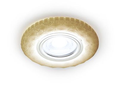 Встраиваемый точечный светильник со светодиодной лентой S288 W хром/белый /MR16+3W(LED WHITE)