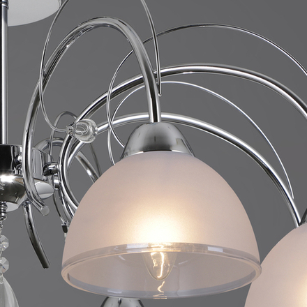 IL0495-8CSQ-25CH ELITE светильник потолочный ILLUMICO, E27х8