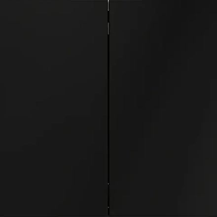VLS020608 Выключатель с самовозвратом встраиваемый VOLTUM S70 двухклавишный 10А, (черный матовый). (ТМ Maytoni)