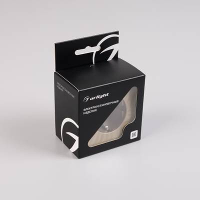 Механизм электрической розетки SCT-NOBE-MEU1-SFPL-GD (230V, 16A) (Arlight, -)