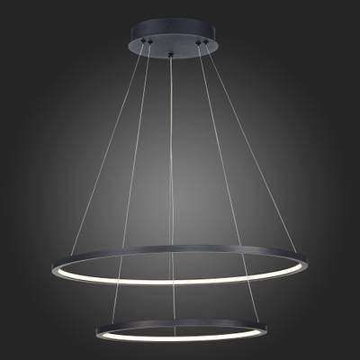 ST603.443.56 Светильник подвесной ST-Luce Черный/Белый LED 1*56W 4000K
