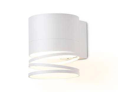 Светильник настенный TN71111 WH белый GX53 max 12W 110*82*100